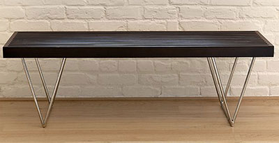 west elm\'s narrow slat bench is defective