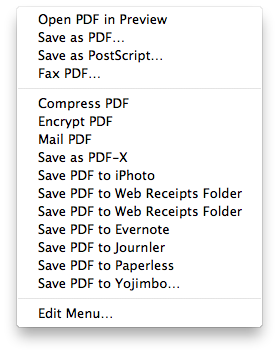 PDF Services before deleting