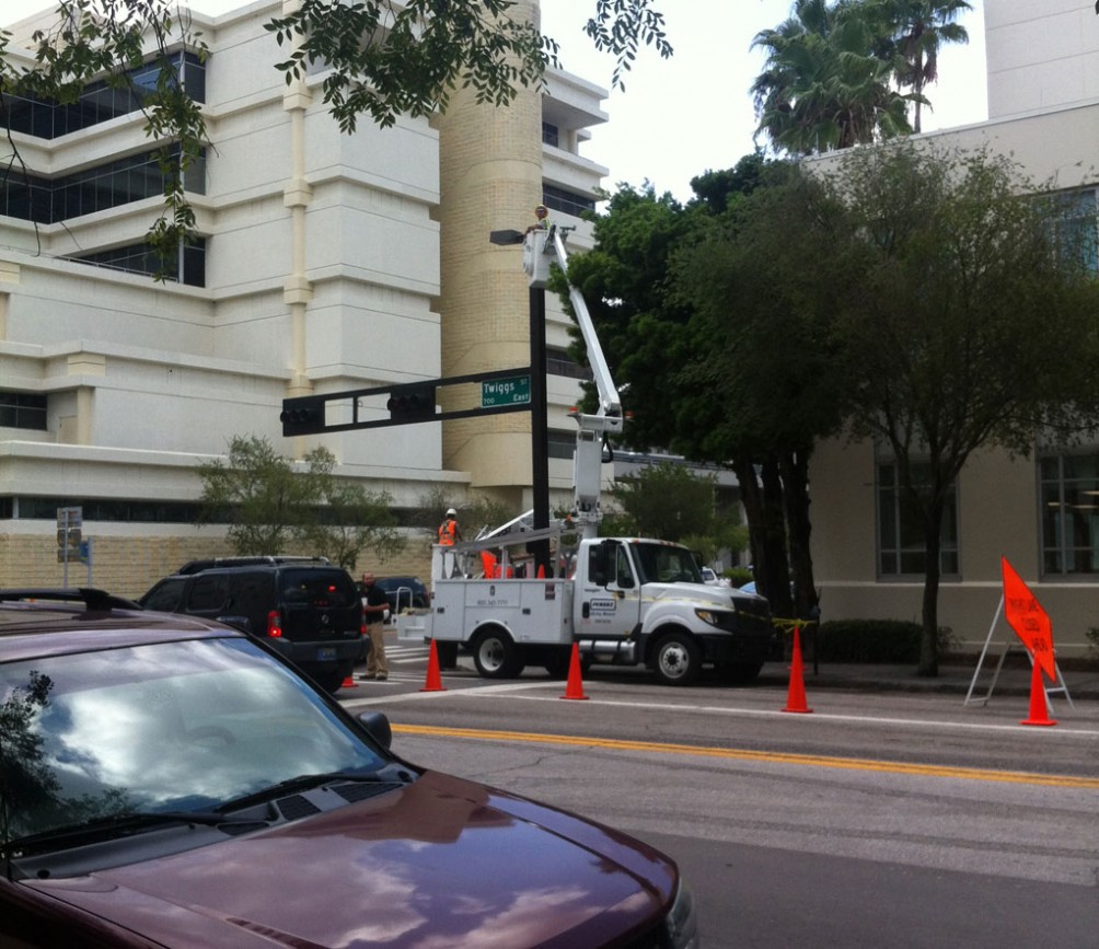 Tampa CCTV installer harassment by Courthouse