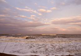 Sunset after Hurricane Sandy